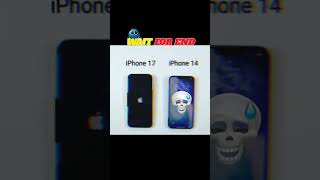 iPhone 17 Vs iPhone 14 Speed test ⚡ #shortvideo #smartphone #techtech #techlover #shortsfeed #shorts