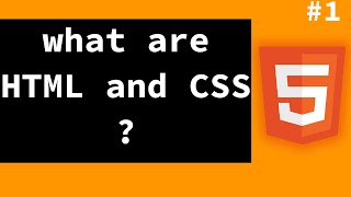 HTML And CSS Tutorial  For Beginners [2021]- Session1|What are HTML and CSS?|Learn HTML| Learn CSS