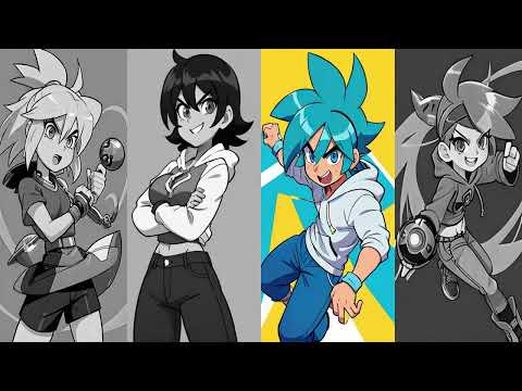 Protagonists in bakugan