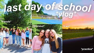 LAST DAY OF SCHOOL 🌞 vlog + grwm!!