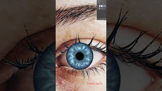 Eyes of Enchantment: Crafting Striking Eye Lens Effects in Photoshop | Tutor Joes