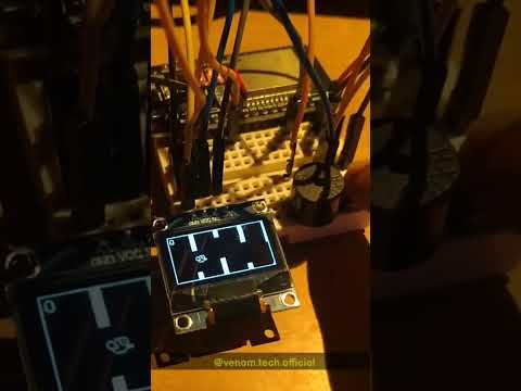 ESP32 Flappy Bird game #embeddedsystem #esp32project #cprogramminginhindi