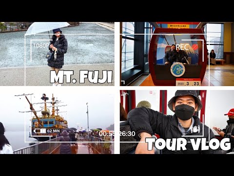 Travel Vlog: Klook Mt Fuji Tour, Hakone, Gotemba Premium Outlet, Pirate Ship
