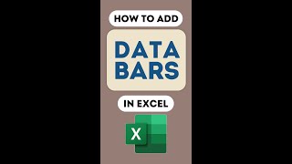 Excel Pro Trick Make Data bars or Bar Charts with Conditional and Custom Number Formatting in #Excel