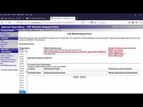 CAPSiteVis01 Intro