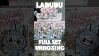 [POP MART] Labubu Exciting Macaron FULL SET Unboxing!! ✨🙌🏼🥳 #popmart #labubu #blindbox #unboxing