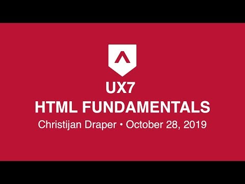 HTML FUNDAMENTALS