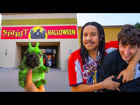 we touch things at spirit halloween