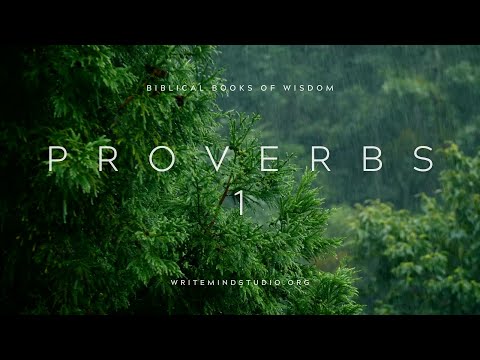 Proverbs 1 | Scripture Meditation | Books Of Wisdom