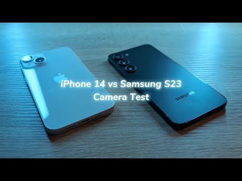 iPhone 14 vs Samsung S23 - Camera Test