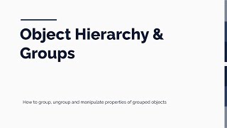 Meta Horizon Worlds - Object Hierarchy and Grouping