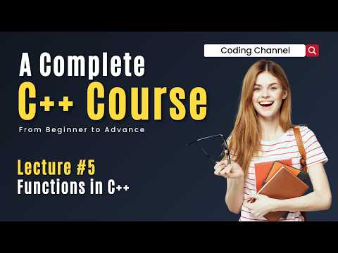 7. Lecture #5 Function in C++ | #cppbasics #cppforbeginners