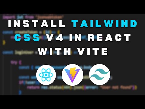 How to Set up Tailwind CSS V4 Project for Beginners from Scratch in 2025