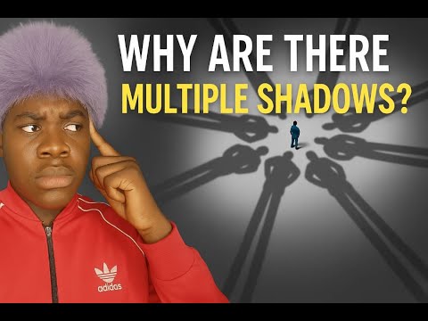 Why do objects often cast more than one shadow (answer revealed)