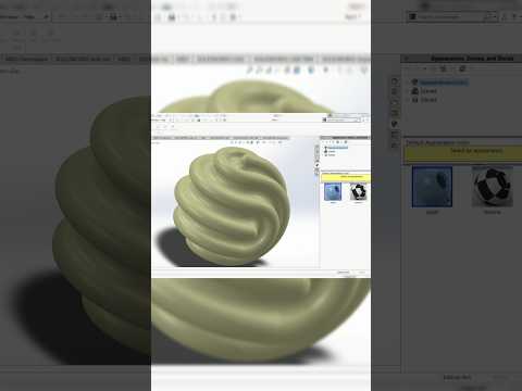 Bipolar Ball In Solidworks #shorts #solidworks #creoparametric #catiav5 #autocad #3dmodeling