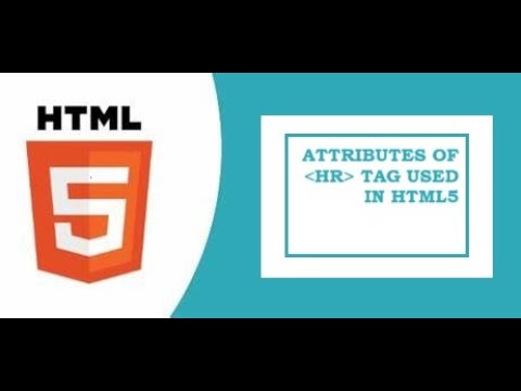 Attributes of HR tag in html | VS Code | Tutorial | Mr. coder