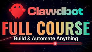 Clawdbot/Moltbot FULL COURSE 3 HOURS (Build & Automate Anything)