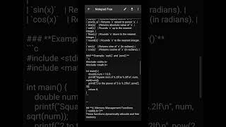 Standard Functions in C: I/O, String, Math, and Memory Management