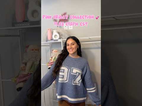 Pink Friday 11.22 @12pm CST! #blackfridaydeals #newarrivals #boutiquefinds #cuteloungewear