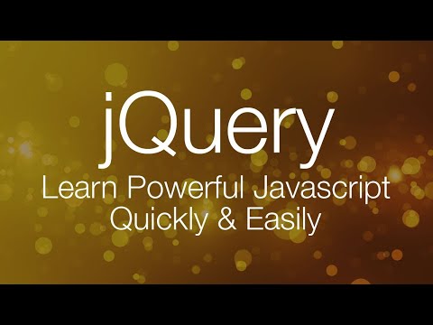 Part 1 jQuery syntax