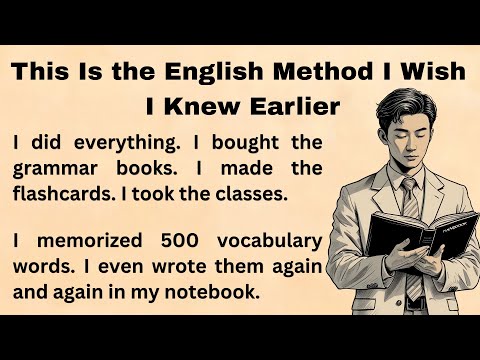 How To Speak English || This Is the English Method I Wish I Knew Earlier || Graded Reader