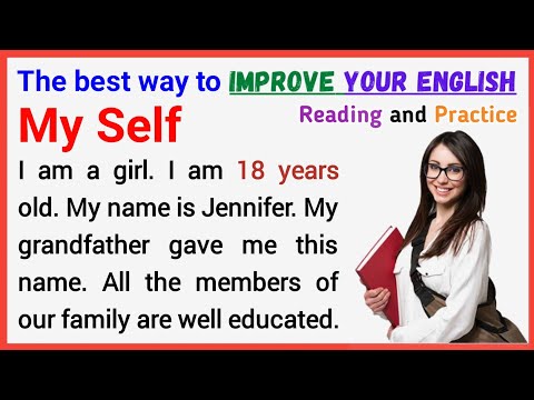 My Self | Learning English Speaking | Level 1 | Improve Your English | Listen and Practice