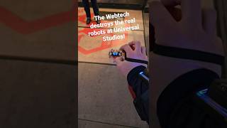 The WebTech for the ride webslingers, works on the real robots as well at Universal Studios.
