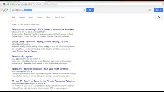 Selenium Cloud Testing Basics and Vendors which supports them