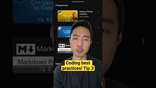 Coding best practices! Tip 3