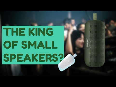 Why the Bose SoundLink Flex is the BEST portable speaker!