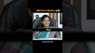 AIR 6 For Reason 🔥♥️ UPSC Topper Interview | Mock Interview