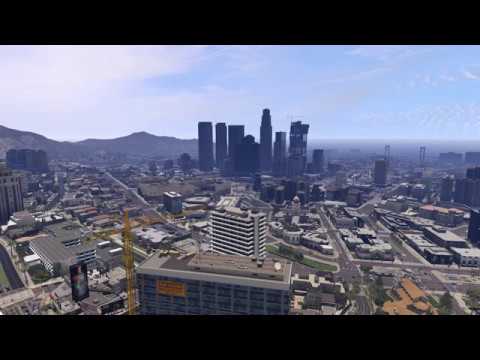 GTA 5 live wallpaper w/sound (GTA V 4K UHD city time lapse)