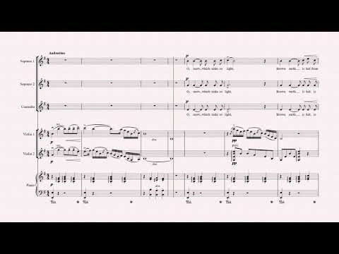 Sir Edward Elgar - "The Snow" - Accompaniment (Full Orchestra Arrangement) on Virtual Instruments