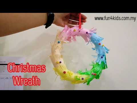 DIY Christmas Paper Wreath