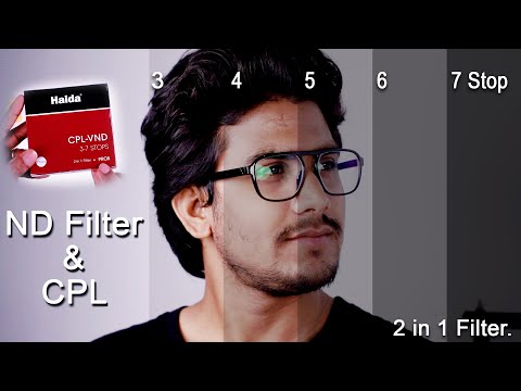2 in 1 Filter | ND filter & CPL | Haida #filter #camera  #lens #photography
