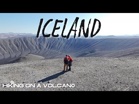 ICELAND! Hiking on a Volcano and the Krafla Geothermal Shower.