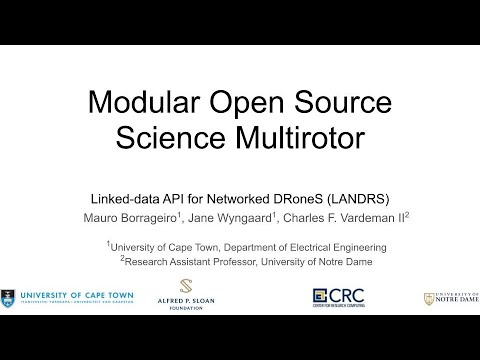 Prototype 1: LANDRs Modular Open Source Science Multirotor