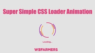 Super Simple CSS Loader Animation