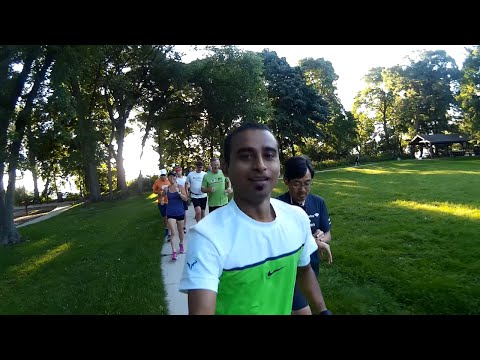 Running with camera first time (21 miles Marathon Training)