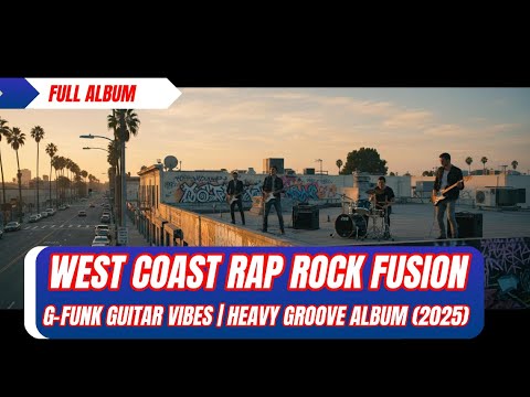 West Coast Rap Rock Fusion 🔥 G-Funk Guitar Vibes | Heavy Groove Album (2025) [Official Visualizer]