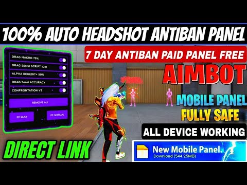 Antiban FF Panel🔥Free Fire Injector🔥Ob51Free Fire Hack👿FF panel Hack Mobile|FFHack|FF Injector hack