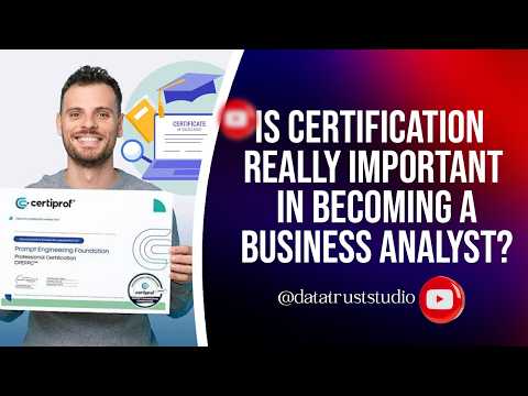 Is certification really important in becoming a Business Analyst?