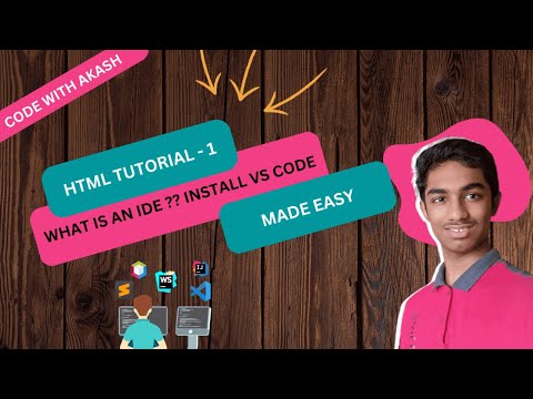 #2 How to install VS Code || Full Stack JS Web Development || Code With Akash