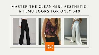Styling 6 Head-to-Toe Looks for Only $40 on Temu! | Temu Reviews | #shoptemu