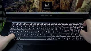 GIGABYTE G7 – How to Turn On or Off Keyboard Backlight