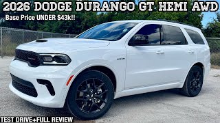 2026 Dodge Durango GT Hemi: TEST DRIVE+FULL REVIEW