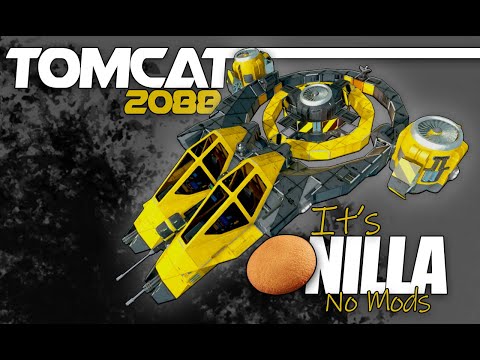 It's Basically USELESS - But it's fun to drive - TOMCAT 2088 - Space Engineers - VTOL