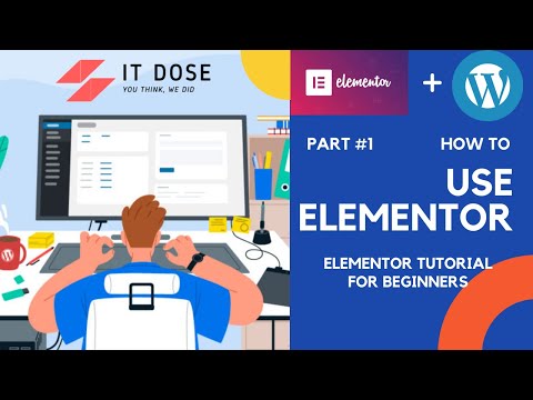 Elementor | Elementor Wordpress | Elementor Wordpress Tutorial | Elementor Landing page - Part 1