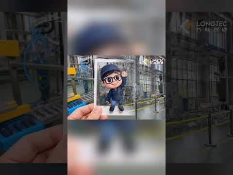 Let's take a 3D instant photo !  #factory #ai #shorts  #fillingmachine