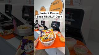 🍜 We’re FINALLY getting one of those viral instant ramen shops 😩 #losangeles #foodie #ramen